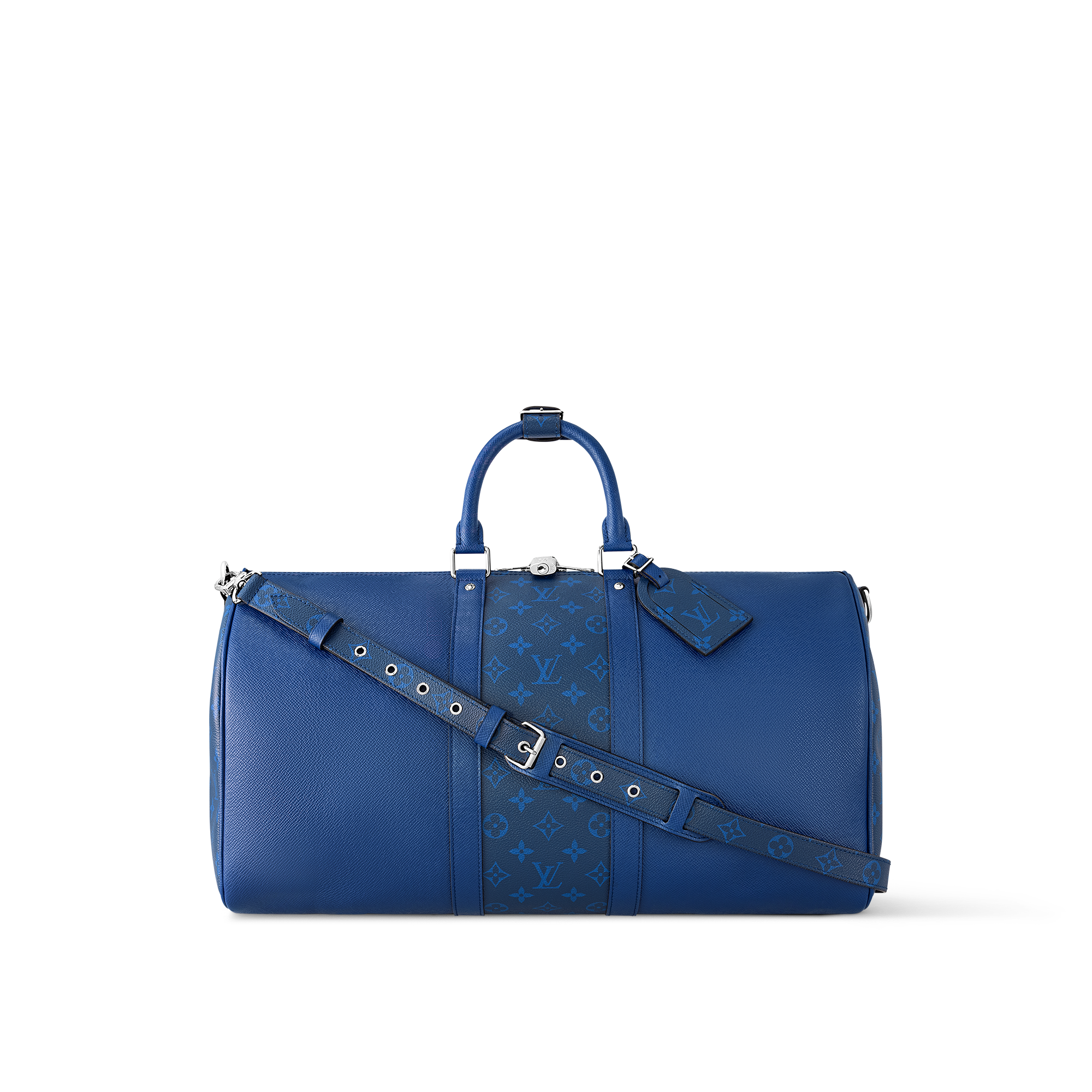 Keepall Bandoulière 50 Taïga Leather - All Luggage and Accessories - M33400  | LOUIS VUITTON